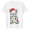 thumbnail image 4 of Camisetas divertidas de Bulldog Francés con diseño de árbol de perro, ropa femenina con gráfico de amante de los perros Y2k, ropa informal estilo Hip Hop, camisetas de manga corta, 4 of 5