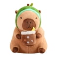 thumbnail image 1 of Muñeco Capibara Bsvklp 11 8 Nch Juguete Peluche Aguacate, 1 of 8