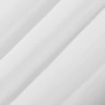 thumbnail image 4 of Mainstays Linen Textured Semi-Sheer Rod Pocket Curtain Panel, 50"x63", White, 4 of 6