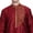 Red, variant on SKAVIJ Men's Tunic Art Silk Long Shirt Embroidered Casual Kurta (Medium, Red)