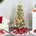 thumbnail image 2 of Pre-Lit Artificial Christmas Tree - Green Potted Holiday Decor - Victorian Style Tree, 2 of 6