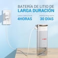 thumbnail image 2 of Irrigador Bucal Osoji Blanco con Control de Presión, 3 Boquillas y Depósito de 300 ml, 2 of 5
