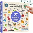 thumbnail image 1 of Libro de canciones fonéticas LEARNING BUGS, canciones con sonido de 26 letras para más de 2 años, 1 of 6