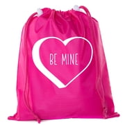 Valentine's Day Bags, Mini Drawstring Cinch Backpacks, Valentines Day Gift Bags