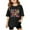 YBlack1389, variant on MEZZALL Children Girls Letter Printed Short Sleeve T-Shirts Kids Oversized Tops Casual Crewneck Basic Tees 13-14 Years Classic Kids Wear