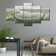 thumbnail image 2 of TISHIRON 5PCS Framed Canvas Wall Art Set,60"x32" Coronado Bridge Canvas Art Decor, 2 of 7