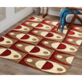thumbnail image 3 of Chester Abstract Red/Brown Area Rug, 3 of 10