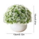 thumbnail image 3 of Artificial Plant Pot, Small Potted Decoration, Living Room Countertops Windowsills, Desktop Greenery, Home Decor, Artificial Plants for Home, Realistic Touch, Stylized Design, High Traffic Plants,, 3 of 8