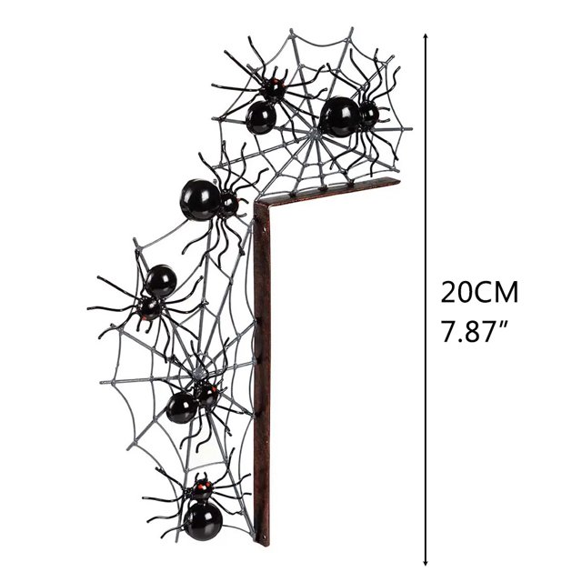 Señal de esquina de puerta de Halloween, puerta de tumbas de castillo de Halloween, decoración de esquina de puerta de Halloween, señal de ángulo de puerta de doble cara, diseño aerodinámico