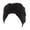 Black, variant on ZHENHONG Turbans for Women Women Knot Fashion Pleated Turban Cap Headwrap Sleep Hat Turban Head Wraps