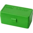 thumbnail image 2 of MTM Fliptop, .22 Hornet, 50-Round Ammo Case, Green, 2 of 2