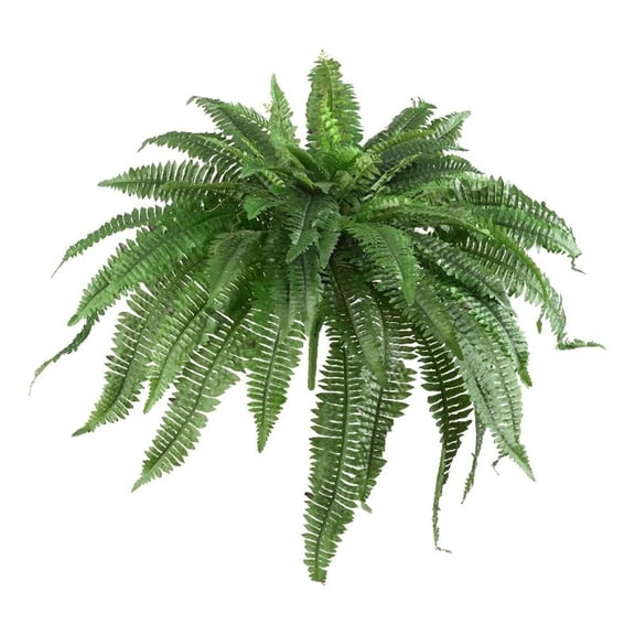 Nearly Natural 48in. Boston Fern Artificial Plant (Set of 2), Green