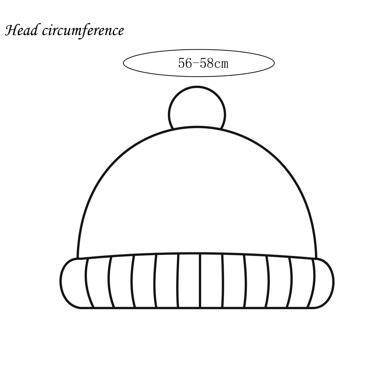 Tanhomme Winter Ski Covers, Fleece Face-Cover Hat Neck Windproof Hooded Scarf Cold Weather Warm Face-Cover Womens Hat Neck Kit Fashion Simple Versatile Knit Hat Womens Warm Ear Protecting