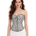 thumbnail image 1 of Elegant Corset Top Bustier Shapewear for Formal Evening Wear Torso Girdle for Home Leisure, 1 of 7