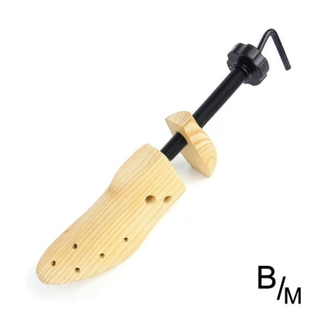 

2-Way Wooden Adjustable Shoe Stretcher Expander Men GX✨ Size Boot Women X6D6
