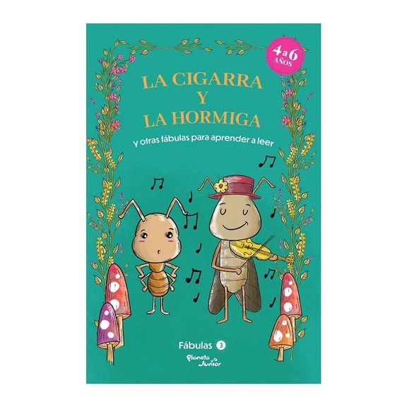 Fábulas 3 La Cigarra y La Hormiga y Otras Fábulas Planeta Estudio Pe S.A.C.