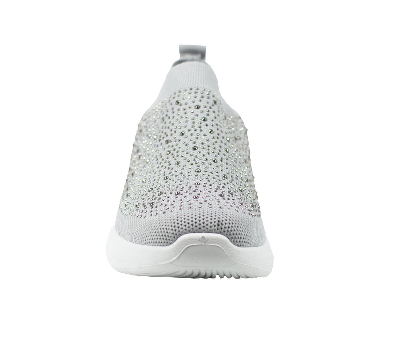 Alexis Bendel Women's Adult Comfort Embellished Knit Sneaker