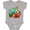 AC-Heather Grey, variant on Inktastic Cute Dinosaurs Boys or Girls Baby Bodysuit