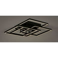 thumbnail image 2 of E21518-BK-ET2 Lighting-Traverse-112W 1 LED Flush Mount-31 Inches wide by 6 inches high-Black Finish, 2 of 5