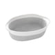 thumbnail image 5 of Cesta de cuerda de algodón, cesta tejida, cesta decorativa, cesta de almacenamiento para contenedor de maquillaje , Gris, 5 of 8