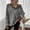 c01Gray, variant on JGGSPWM Womens Fashion Oversized Striped Tunic Sweaters Casual V Neck Long Sleeve Color Block Knit Pullover Jumper Tops Gray XL