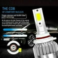 thumbnail image 5 of For Chevy Trax 2013-2020 LED Headlight Bulbs High & Low Beam Combo Kit 4PC 6000K, 5 of 11