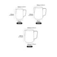 thumbnail image 5 of AOOOWER 304Stainless Steel Milk Pitcher Milk Steamer Cup Coffee Latte Art Cup Suitable for Easy Latte Art and Coffee Making, 5 of 14