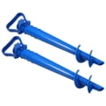 thumbnail image 4 of Durable Plastic Beach Umbrella Ground Anchor Holder in Blue for Stabilizing Use 2PCS Adjustable, 4 of 9