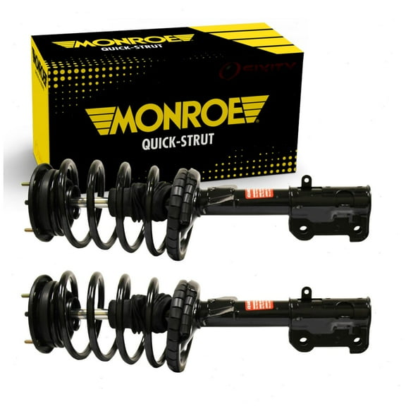 2 pc Front Strut & Coil Springs compatible with Ford Mustang 2005-2010