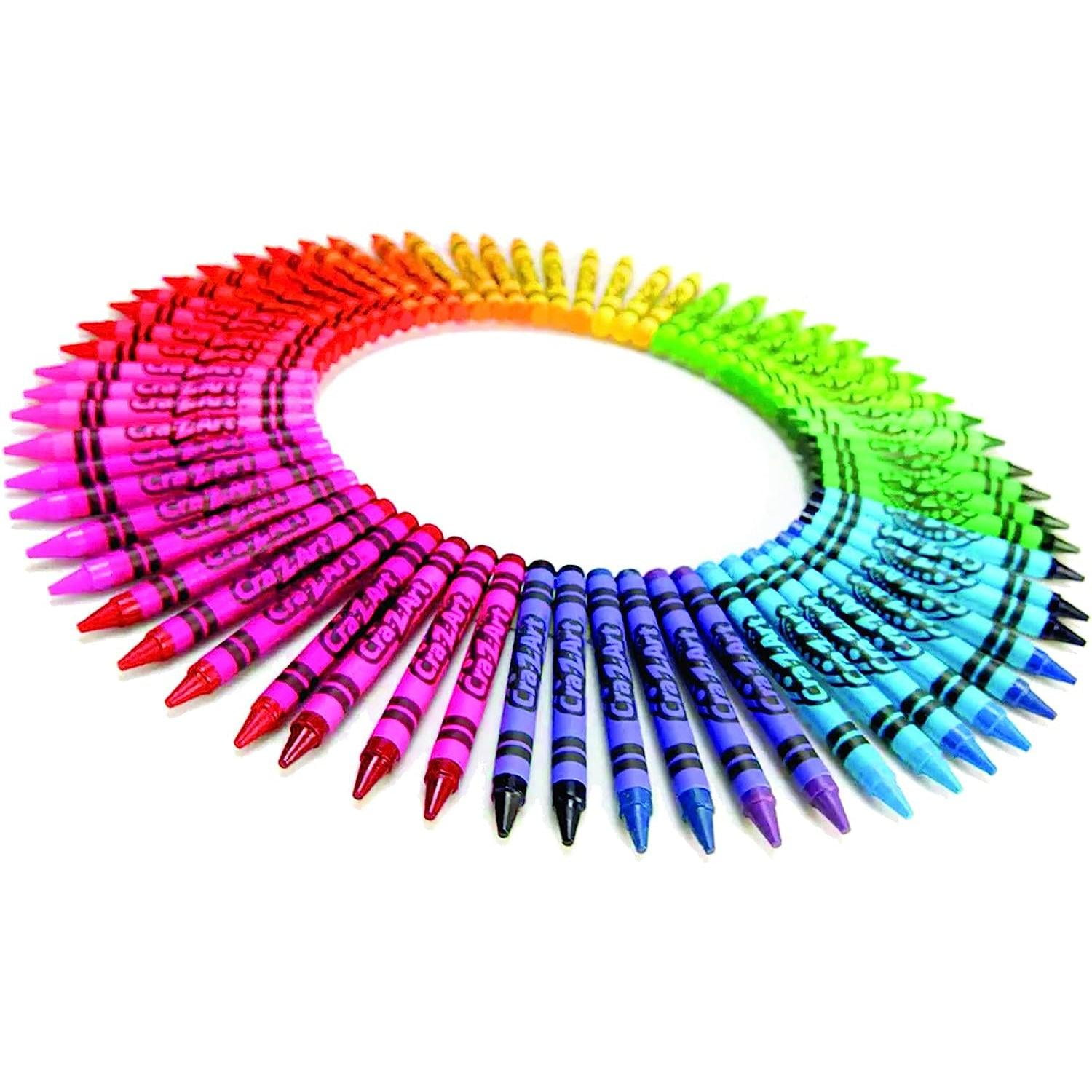 Cra-Z-Art Crayon Classroom Pack, 8 Color, 400 Count Box