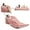Pink, variant on ZAFLY Giant Bean Bag Chair, Queen Size Convertible Bean Bag Sofa, Corduroy Lazy Chair for Adults - Pink