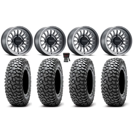 Method 411 15 Wheels Ti (5+2) 32 RocScraper Tires Can-Am Maverick X3 / Honda Pioneer 1000 / Talon