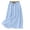 Light Blue, variant on Qiopertar Linen Midi Skirt for Women Loose Elastic Waist Embroidery Floral Bohemian Summer Casual Comfy A-Line Skirt, Gray M
