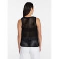 thumbnail image 4 of Time and Tru Women's Sweater Tank Top, Sizes XS-XXXL, 4 of 6