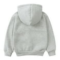 thumbnail image 3 of GYRATEDREAM Girls Zip-up Jacket Lightweight Hoodie Sweatshirt Toddler Kid Fall Winter Warm Coats 2-10T, 3 of 5