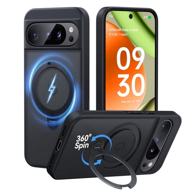 Funda para Celular CASEKOO Pixel 10 Pro con Soporte Giratorio 360°
