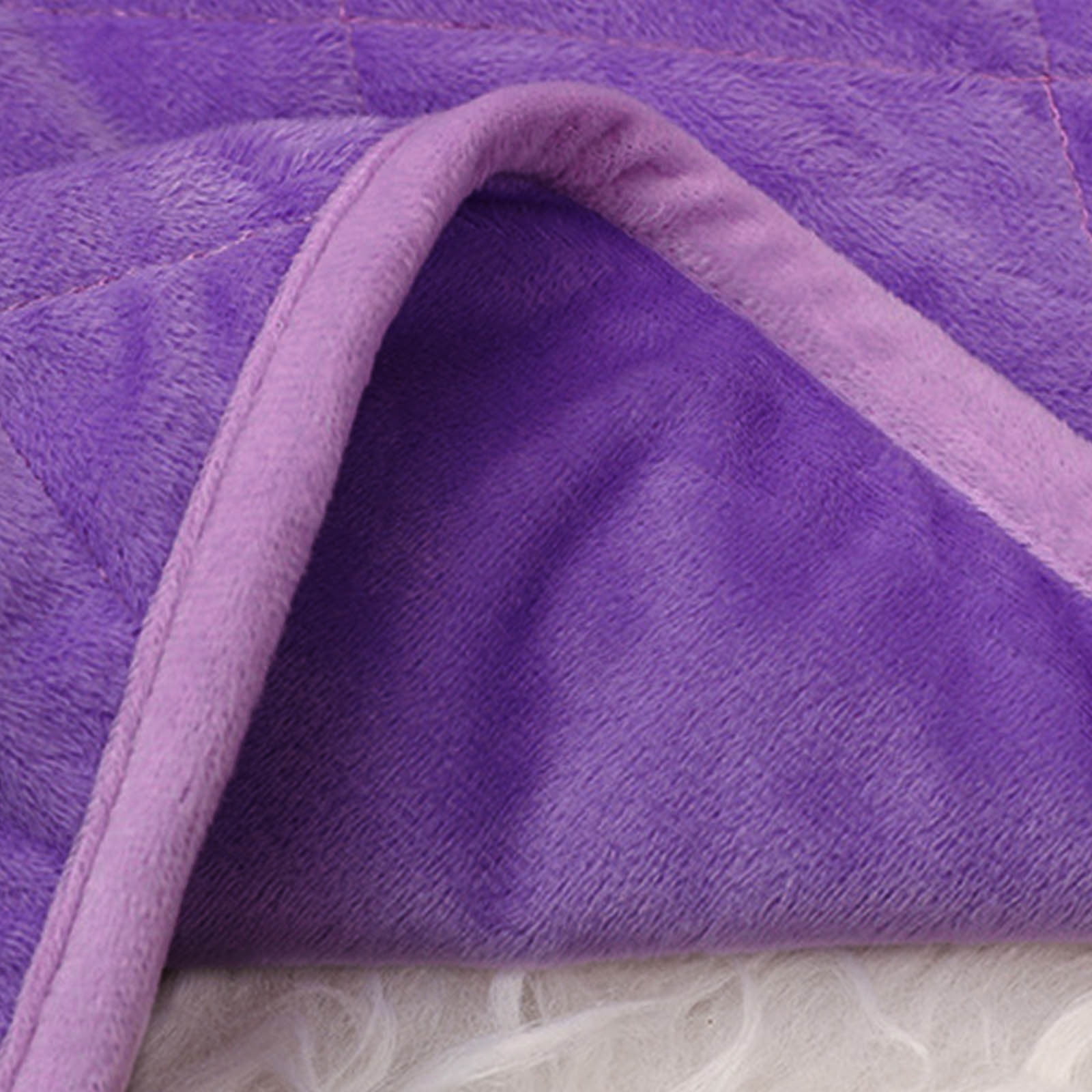 LACKUST Throw Heated Blanket Electric,31x24in Cycle Heat Heated Throw Blanket Electric as Office Lunch Break Hand Warmer Knee Blanket Purple Electric blanket,5V