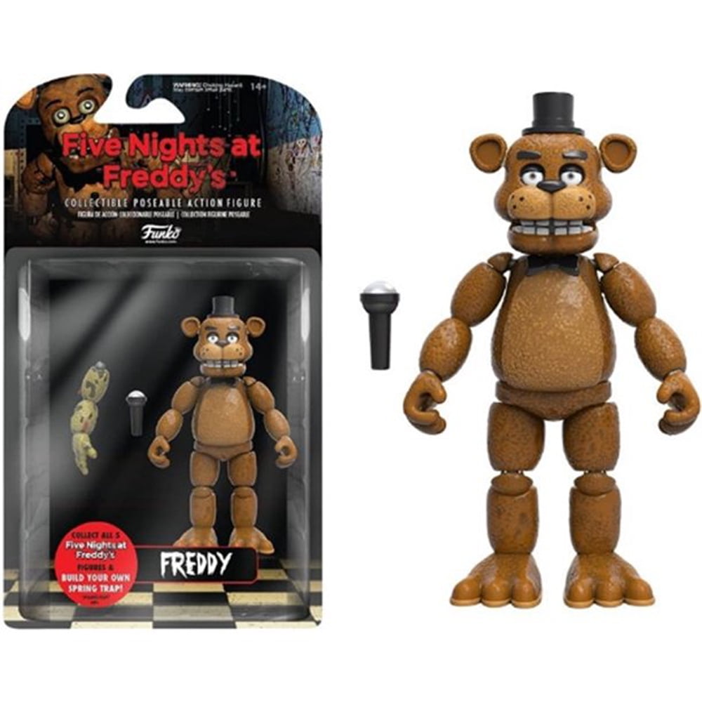 Toysvill Inspired by Five Nights at Freddy Game Action Figures Toys (FNAF)  Toy, Set 6 pcs, Height 6in [Nightmare Foxy, Freddy, Bonnie, Fazbear, Chica