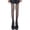 Black-3, variant on Fsqjgq Fishnet Stockings for Women Double Fabric Fish Net Sheer Tights Fashion Black Pattern Footed Pantyhose Lace Leggings 120g One Size