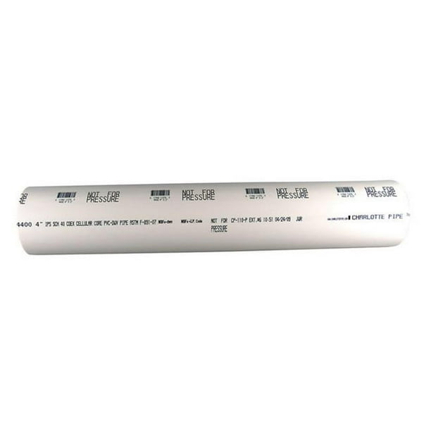 Charlotte Pipe PVC 04300 0200 3 x 2 in. Foam Core Pipe