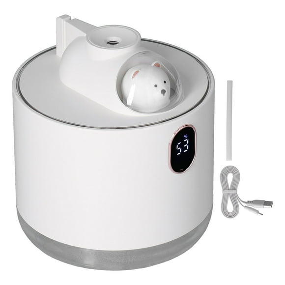 CHICIRIS 500ml Humidifier,500ml Large Capacity Humidifier Spacecraft Night Light USB Charging Car Humidifier for Home,Car Humidifier