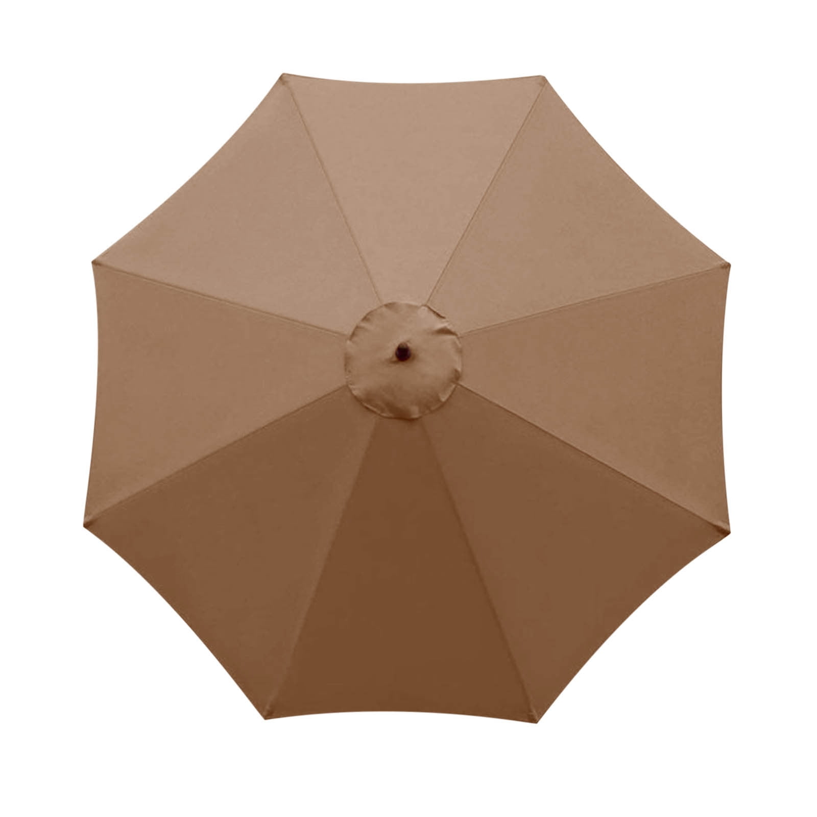 Daiosportswear Outdoor Sunshade Umbrella for Garden Patio - Waterproof & Sunproof with Durable Stitching & Reinforced Seams Black( Excluding Umbrella Bones)