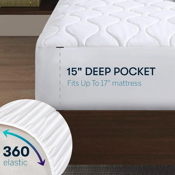Heated Mattress Pad Twin  - Deep Pocket, 10 Heat Settings, Auto Shut Off, ETL Certified, Machine Washable