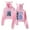 Pink, variant on Freya Skye Stars Align Tour 2026 Hoodie Cat Ears Hooded Sweatshirt Long Sleeve Crop Top Women's Clothes