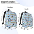 thumbnail image 2 of Disketp Kawaii Sushi (2) Mochila de Lona Estampada, Mochila Escolar de Viaje Ligera para Estudiantes y Portátil-Small, 2 of 5