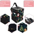 thumbnail image 2 of Christmas Foldable Mini Trash Can for Car with Lid, Leak-proof Hanging Storage Bag - Car Garbage Can, 2 of 6