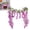 Light Violet, variant on Artificial Wisteria Hanging Flowers, 6Ft Artificial Wisteria Garland, Hanging Wisteria Flower Vines Rattan, Reusable Flowers String for Wedding Arch Party Garden Home Decor, Light Violet