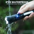 SKNSL 990000 Lumens Powerful Flashlight Rechargeable XHP90 Super Bright Waterproof Led Tactical Flashlight 5 Mode USB Zoom Torch for Camping Emergency