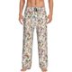 thumbnail image 1 of Balery Floral Pantalones de pijama para hombre, pijama ultraligero, pantalón de descanso-XX-Large, 1 of 6