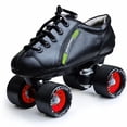 thumbnail image 1 of Jaspo Sprint Pro 10 Quad Shoes Fixed Body Roller Skates Approximate For Beginners & Intermediates For Practice & Training Purpose For (All Age Group) Pro 10 Shoe Skates Pair With Bag, 1 of 5